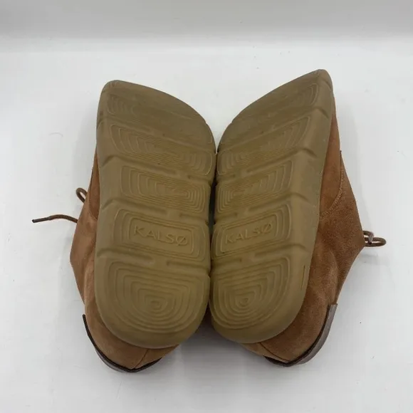 Kalso Earth Shoes Dawson Suede Leather Brandy Mens Size 10.5 (3)