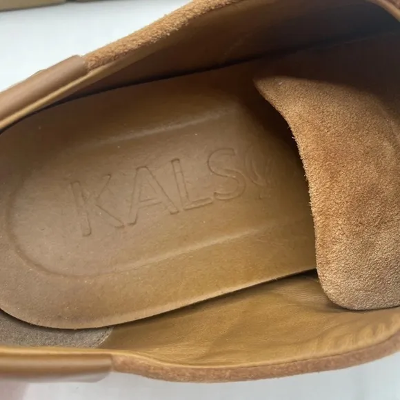 Kalso Earth Shoes Dawson Suede Leather Brandy Mens Size 10.5 (3)