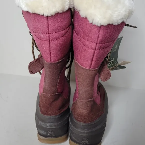 Kamik SnoValley 2 Maroon Women's Winter Boot SZ 6