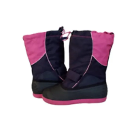 Kamik Winter Snow Boots Kids Pink Girls Size 5 Youth
