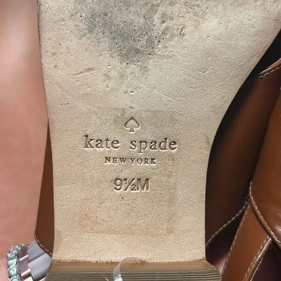 Kate Spade Brown Leather Sandals
