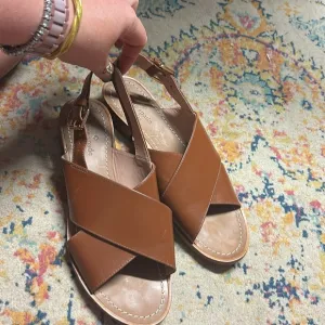 Kate Spade Brown Leather Sandals