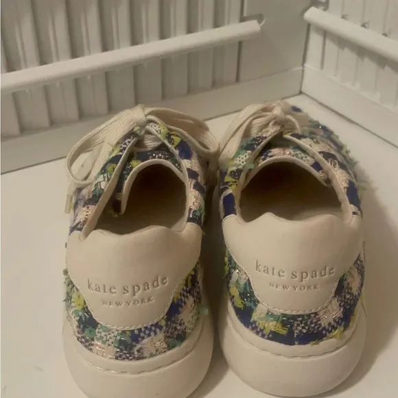 Kate spade gorgeous colorful unique design sneakers