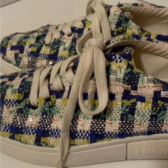 Kate spade gorgeous colorful unique design sneakers