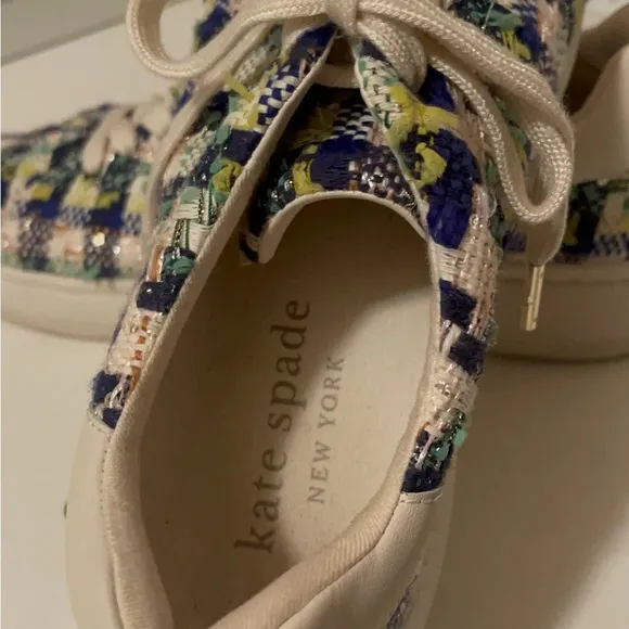 Kate spade gorgeous colorful unique design sneakers