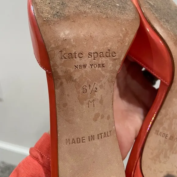 Kate Spade heeled slides dress shoes for women, size 6.5