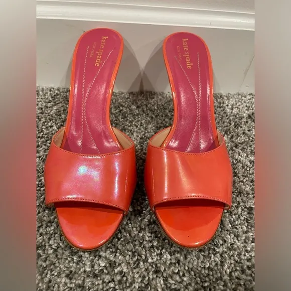Kate Spade heeled slides dress shoes for women, size 6.5