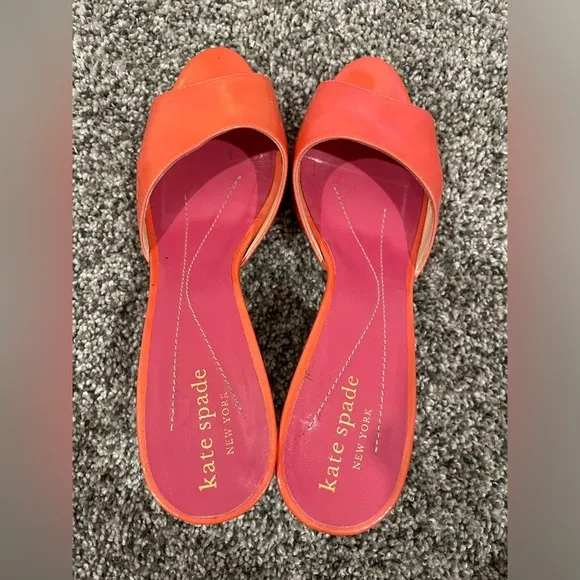 Kate Spade heeled slides dress shoes for women, size 6.5