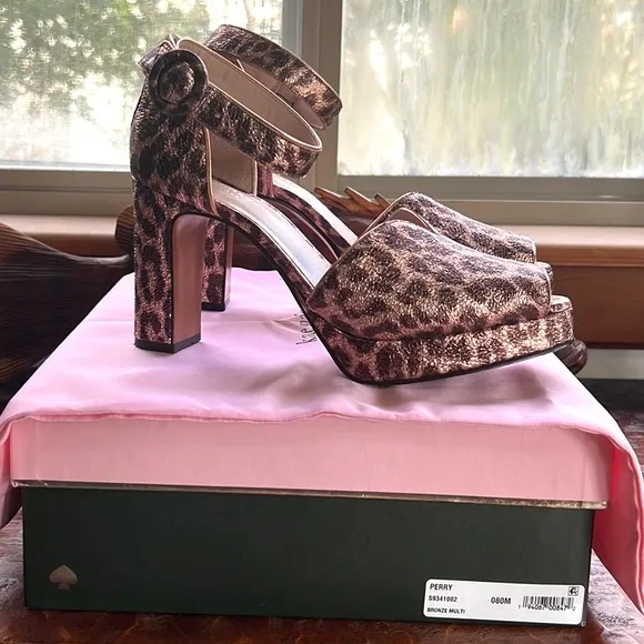 Kate Spade New York Perry Platform Pumps Fashion Runway Appearance Mob Boss Vibe