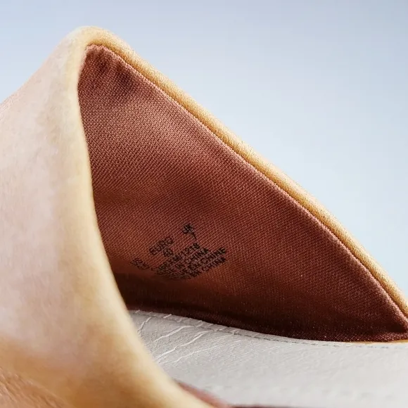 Kelsi Dagger | Tan Leather Mules 9.5