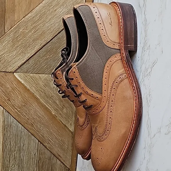 Kenneth Cole Oxford Elite Class Brown Shoes