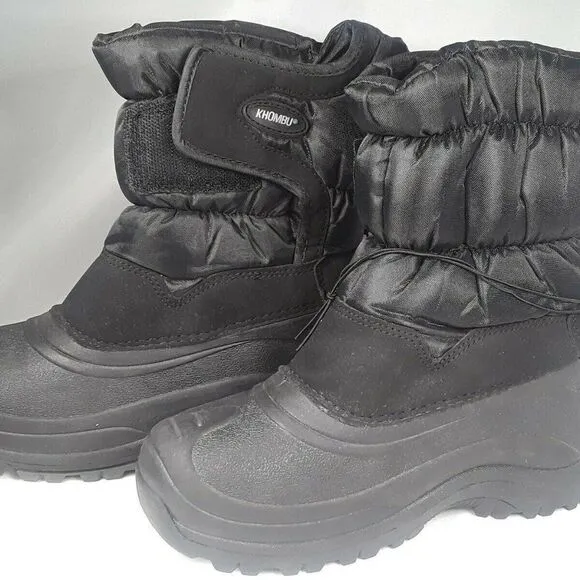 KHOMBU Kid's Unisex Waterproof Winter Boots Sz 2