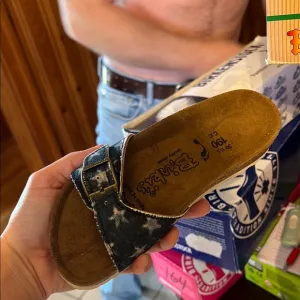 Kids Starry Blue Sandals