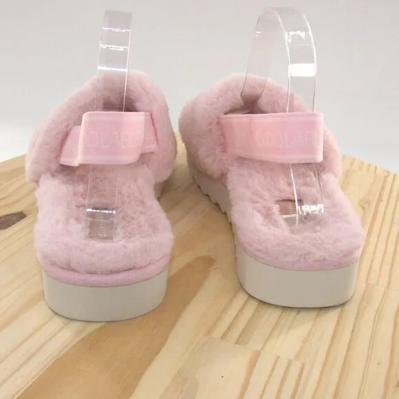 Koolaburra UGG Soft Pink fuzz'n Furry Women's Sandals