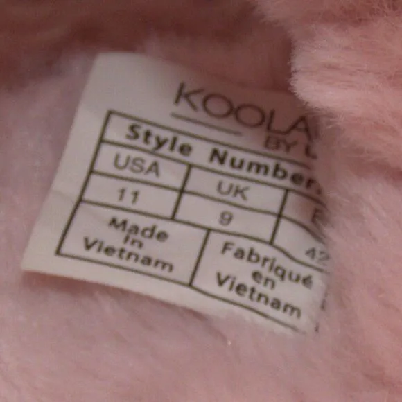Koolaburra UGG Soft Pink fuzz'n Furry Women's Sandals