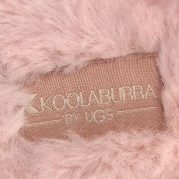 Koolaburra UGG Soft Pink fuzz'n Furry Women's Sandals