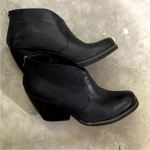 Kork-Ease GEMINI Ankle Boots Women’s 10 Black Korks