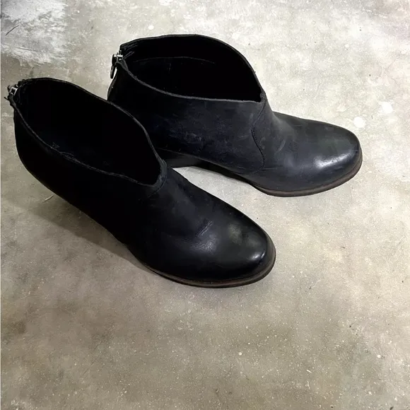Kork-Ease GEMINI Ankle Boots Women’s 10 Black Korks