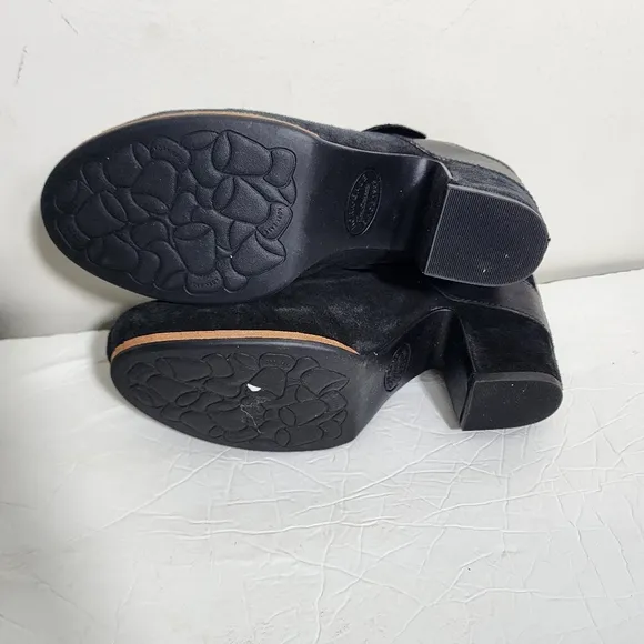 Kork-Ease Womens Shanaya Black Mules Size 10M Suede  Shoes Closed Toe