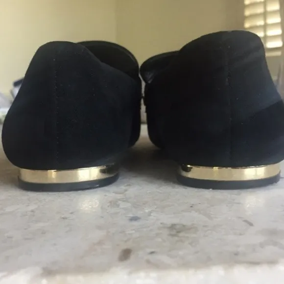 𝅺Kurt Geigen black suede shoes/flats. Sz 37