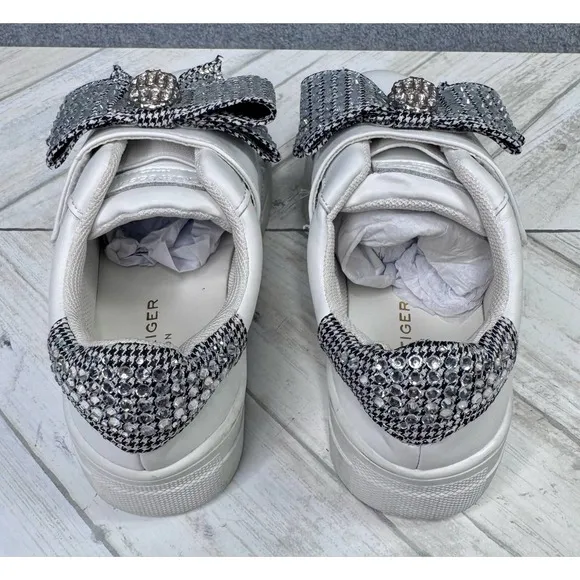 Kurt Geiger Mini Laney Bow Girls Size 12M Crystal Designer Shoes Slip On