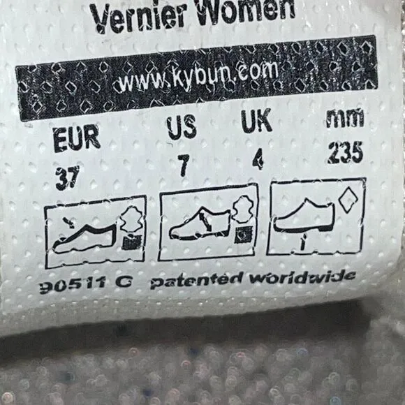 Kybun Vernier Women’s 7 Trainers Runners Italian Ergonomic Laced Shoes Sneakers