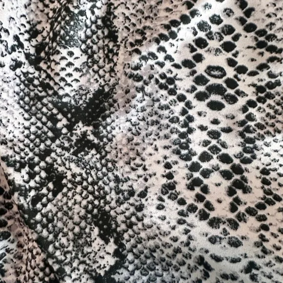 La Mer Luxe Animal Print Button-Down Dress - Size S