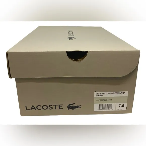 Lacoste Mens Chaymon Napa Leather Shoes - 7-37CMA0094092