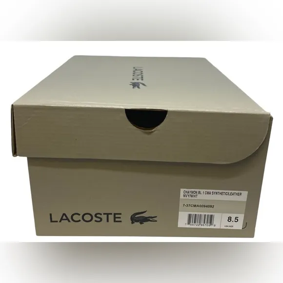 Lacoste Mens Chaymon Napa Leather Shoes - 7-37CMA0094092