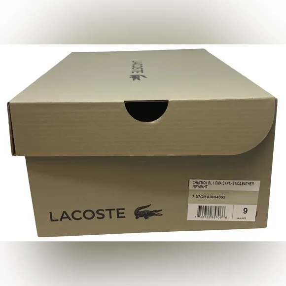 Lacoste Mens Chaymon Napa Leather Shoes - 7-37CMA0094092