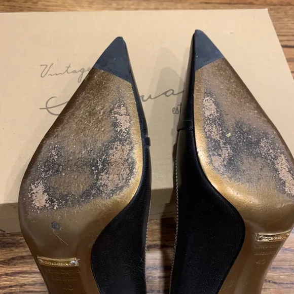 Ladies shoes gently used Dolce Gabbana leather
