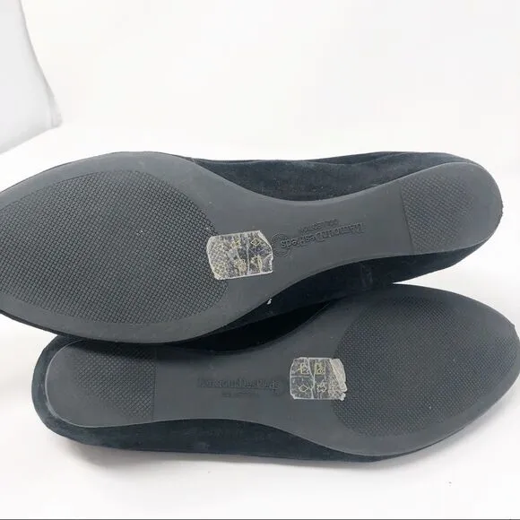 L’AMOUR DES PIEDS | Black Beziers Suede Shoes 9