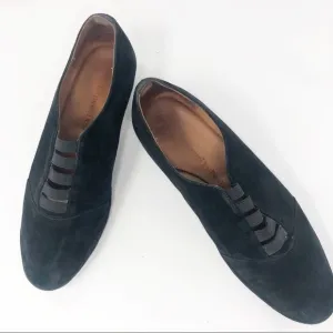 L’AMOUR DES PIEDS | Black Beziers Suede Shoes 9