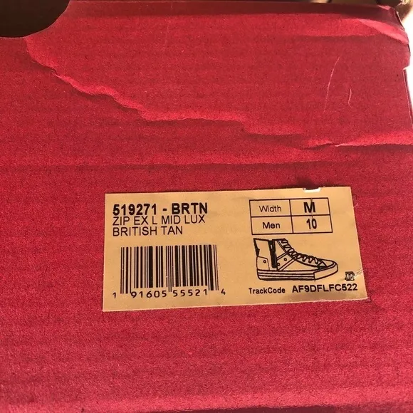 LEVI’S Side Zip Mid Top Fashion Sneaker Shoes