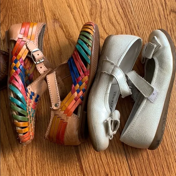 Little girl bundle 3 Mexican shoes
