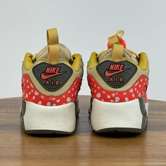 Little Kids Girls Nike Air Max 90 Toggle SE PS Mushroom Sneakers Shoes Size 11 C