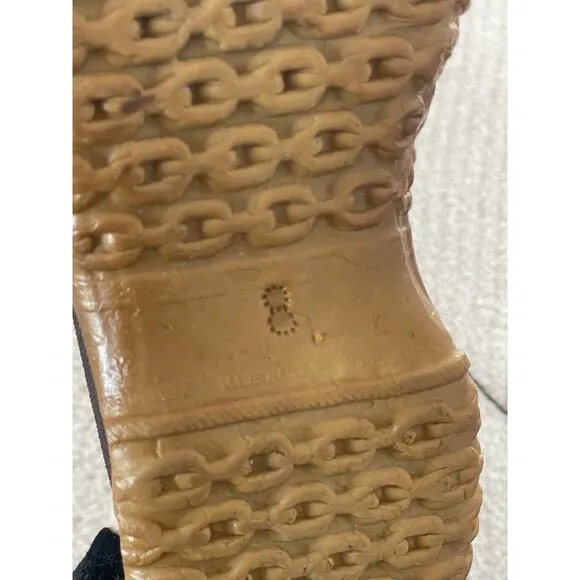 L.L. Bean Boots Size 8 Felt Lined Duck Snow Boots Waterproof Freeport Maine