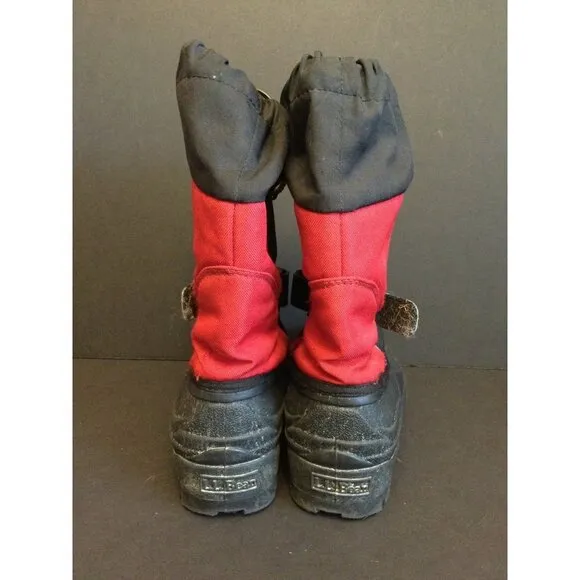 LL Bean Kids Northwoods Winter Snow Boots Water-Resistant Size 3