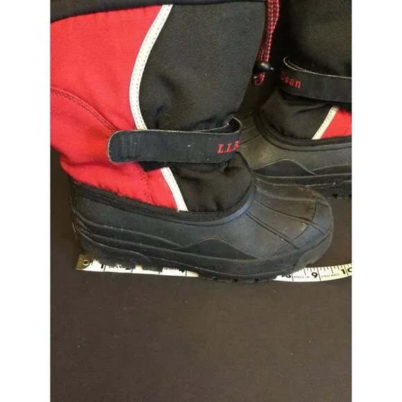 LL Bean Kids Northwoods Winter Snow Boots Water-Resistant Size 3