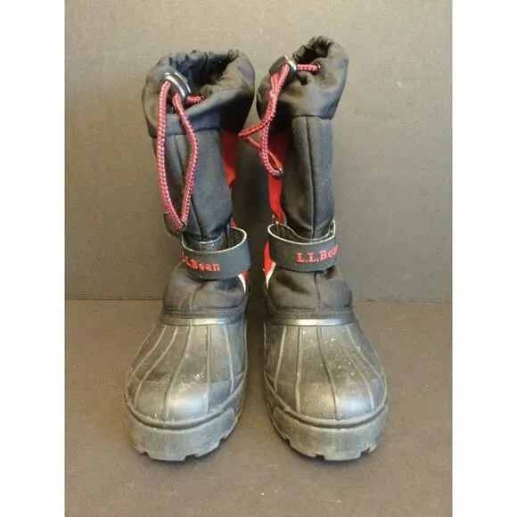 LL Bean Kids Northwoods Winter Snow Boots Water-Resistant Size 3