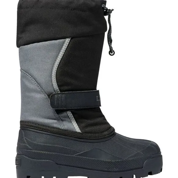 L.L.Bean Kids' Northwoods Boots Black Youth 5