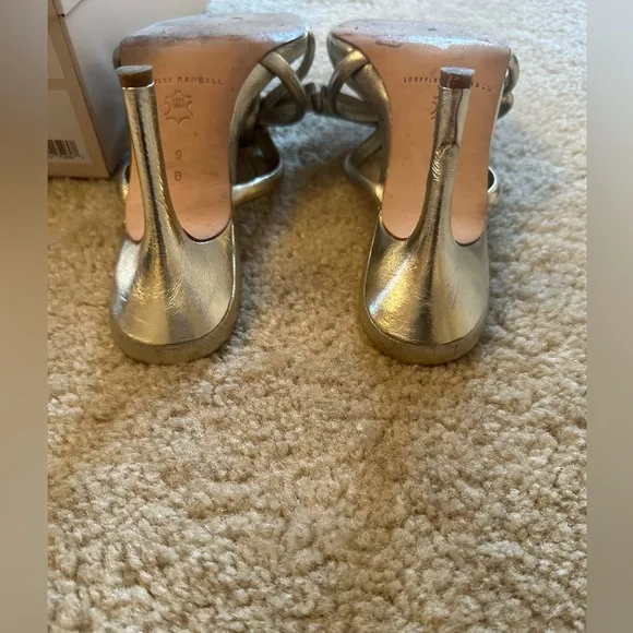 Loeffler Randall Margi Champagne Bow HeelSize 9