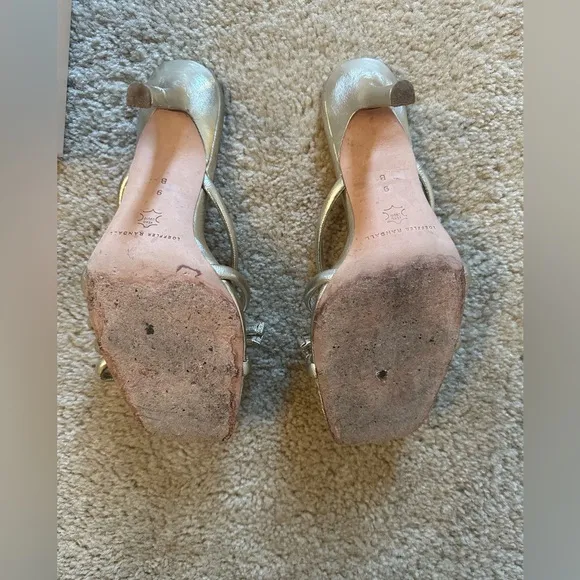Loeffler Randall Margi Champagne Bow HeelSize 9