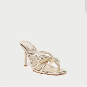 Loeffler Randall Margi Champagne Bow HeelSize 9
