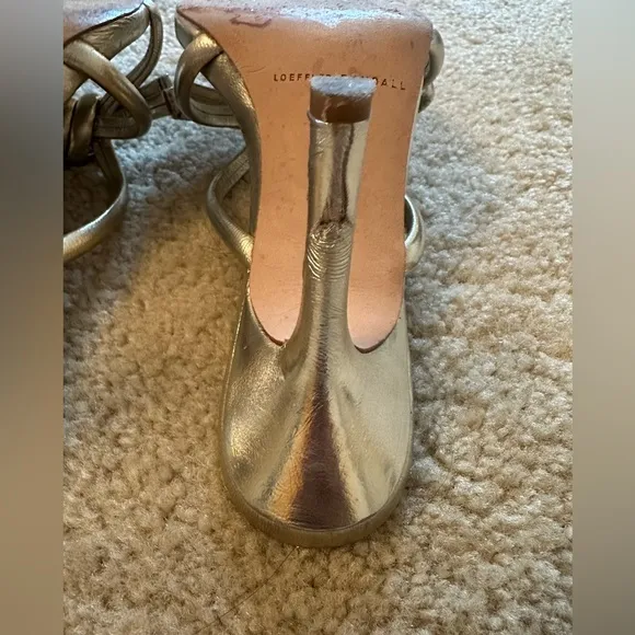 Loeffler Randall Margi Champagne Bow HeelSize 9