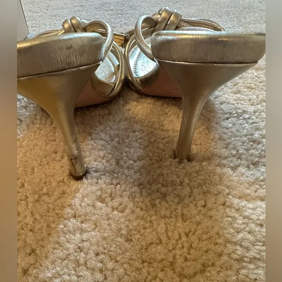 Loeffler Randall Margi Champagne Bow HeelSize 9