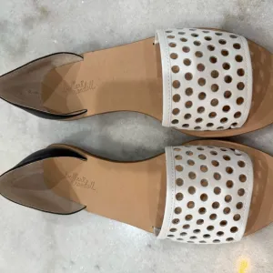 Loeffler Randall White and Black Women's Sandals Size 9M