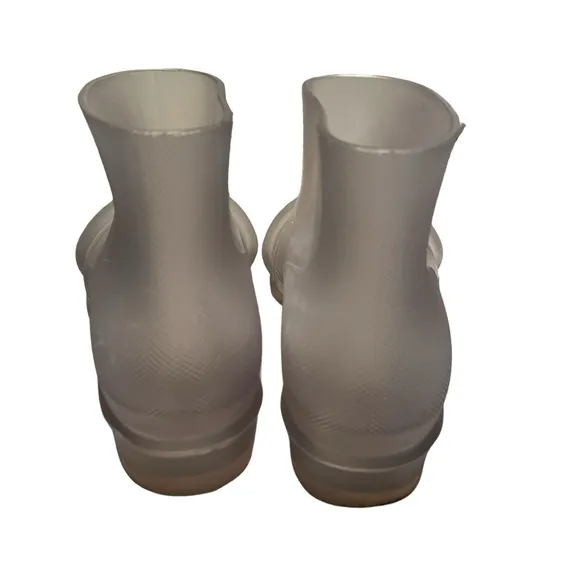 LOEWE men’s clear Ankle molded, pull on‎  boots. Size 13.5. Excellent condition