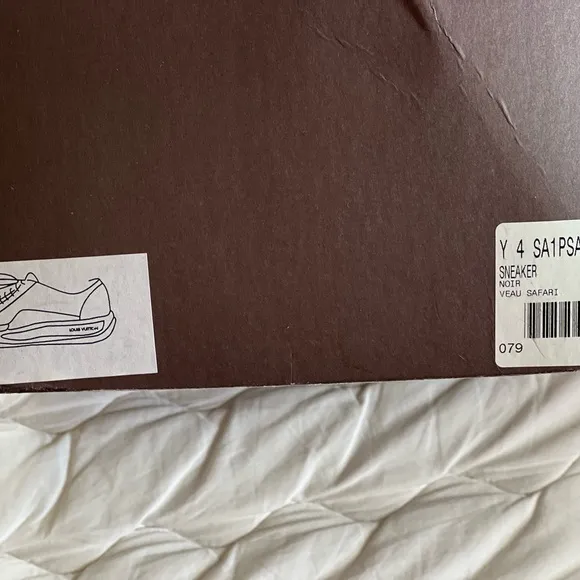 Louis Vuitton Men's Black Leather Shoes