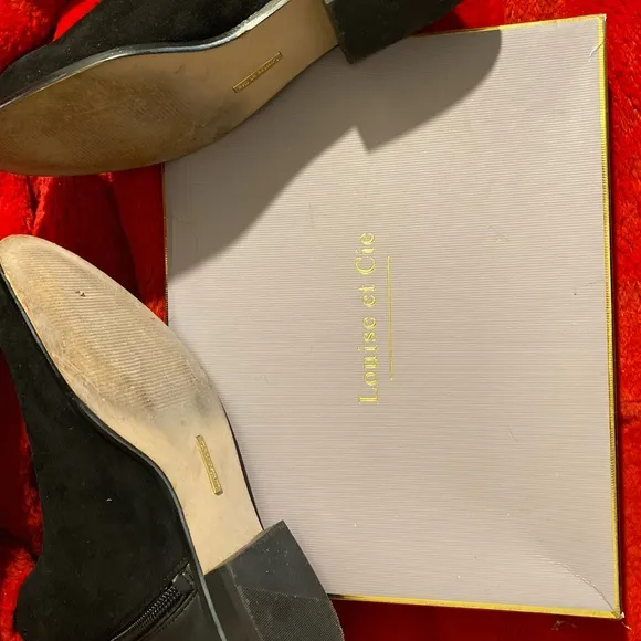 Louise et Cie Black Ankle Boots